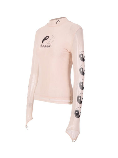 Mesh Slim Thin Sunscreen T-Shirt【s0000002544】