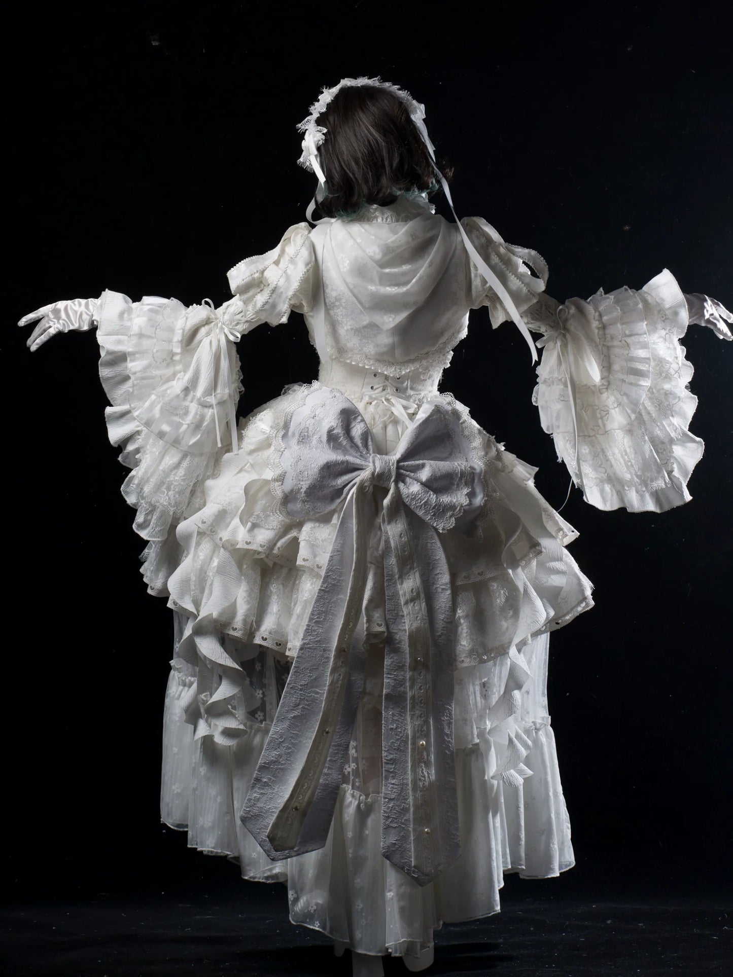 Smoothy - Caliburn - Gothic Lolita JSK Dress with Bolero with Detachable Sleeves