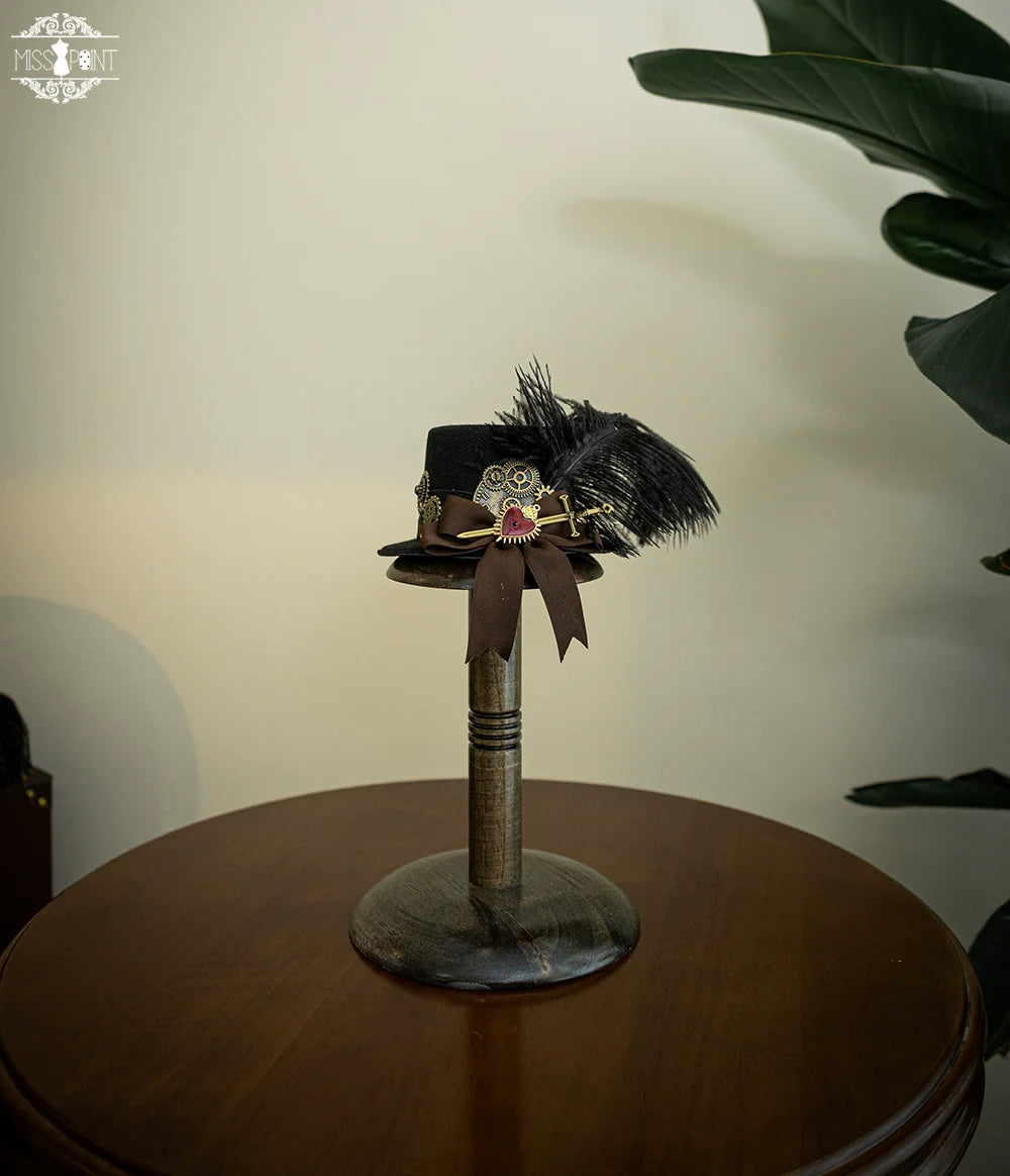 Miss Point - Demon Hunter's Diary - Lolita Accessories Hat KC Necklace Brooch Waistband