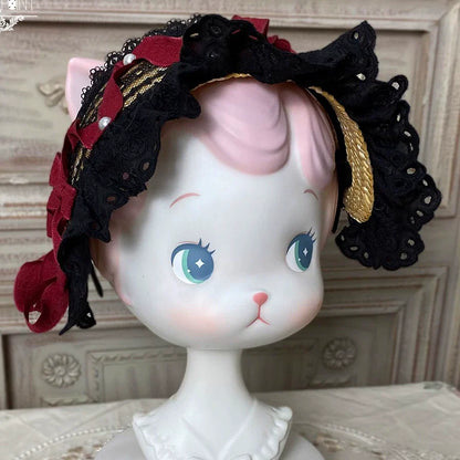 Miss Point - Sweet Lolita Accessories KC Hair Clip Brooch Waistband Cuffs