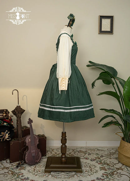 Miss Point - Customized Lolita Jumper Dress - Elegant College Lolita JSK