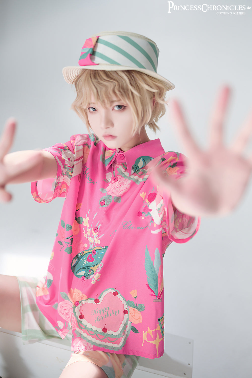 Princess Chronicles - Summer Printed Blouse and Shorts