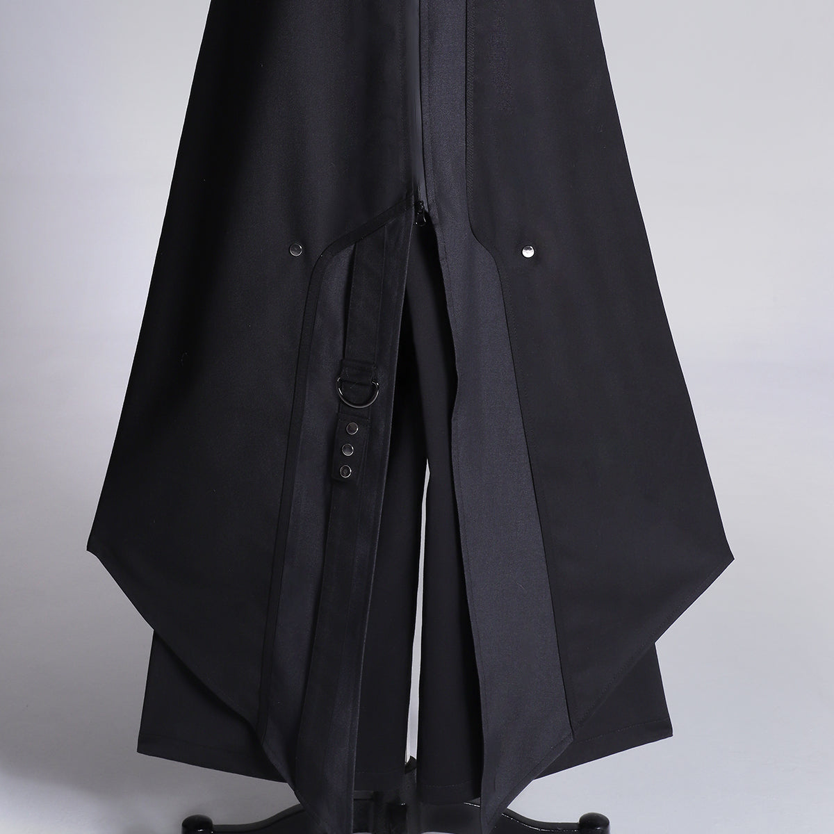 Your Princess - Nightblade - Black Ouji Lolita Apron Pants Suit