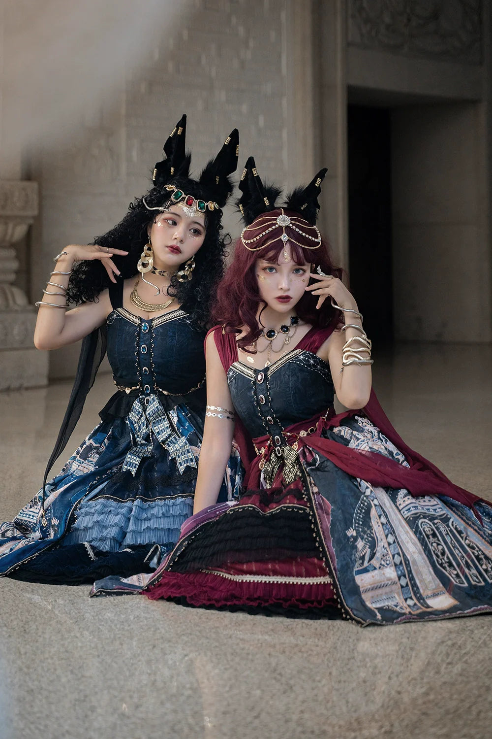 Miss Point - Dusk Best - Egyptian Lolita Dress Set Gorgeous JSK