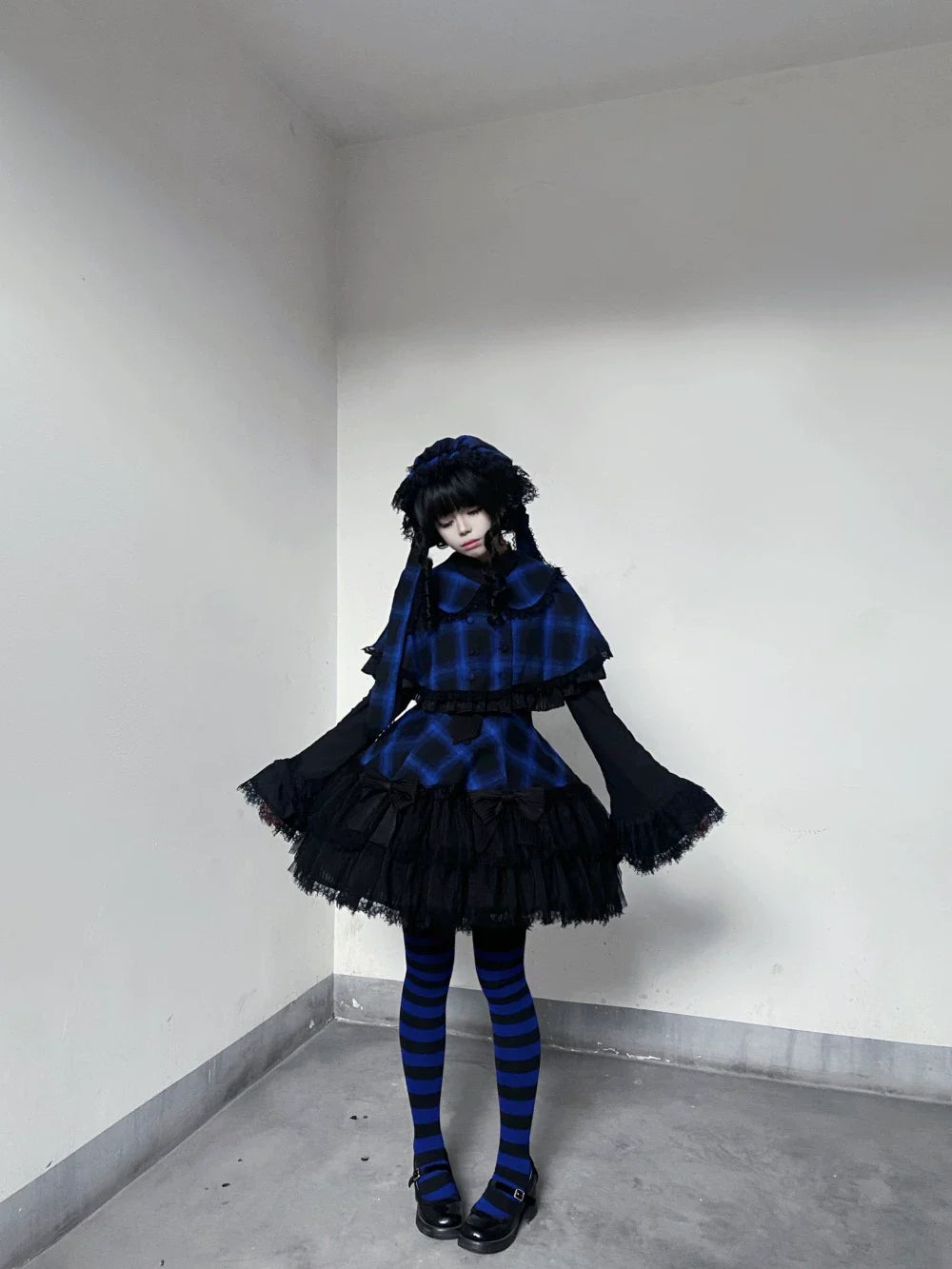 Frozen in time - Bunny Fantasy - Gothic Lolita JSK Dress Princess Sleeve Shirt