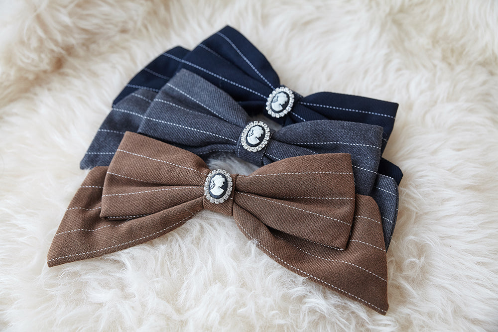 Miss point - Rose Silhouette - Lace Bow KC Lolita Accessories