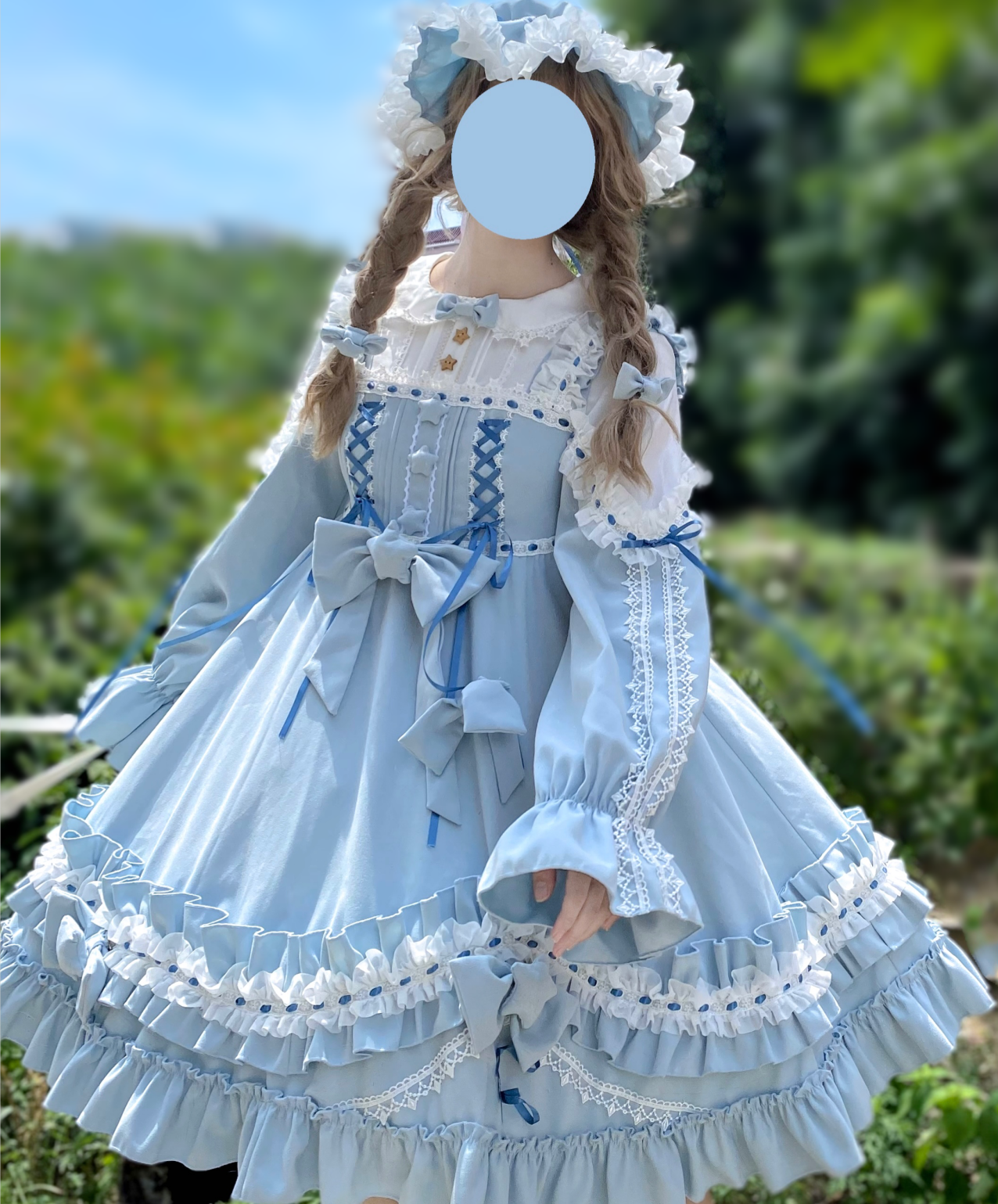 Aurora Kiss - Daily Lolita Winter Dress, Long Sleeve