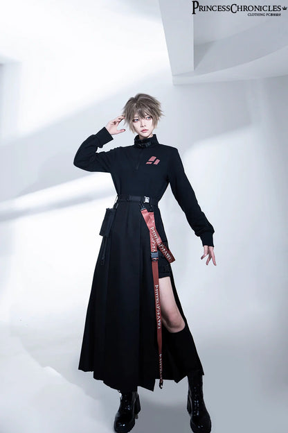 Princess Chronicles - Nameless Blade - Waste Soil Handsome Black Skirt