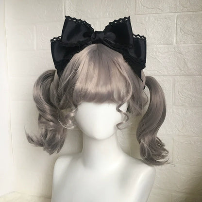 Qingyi Handmade - Sweet Lolita KC Multicolor Bow Lolita Headwear