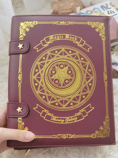 Morning Glory - The Star-Moon Grimoire - Sweet Lolita Crossbody Clamshell bag