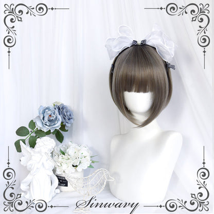 Sinwavy - Pandora's Box - Lolita Short Wig with Cute Double Ponytails