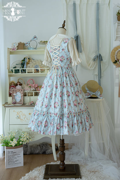 Miss Point - Happy Summer - Elegant Lolita Floral JSK Dress