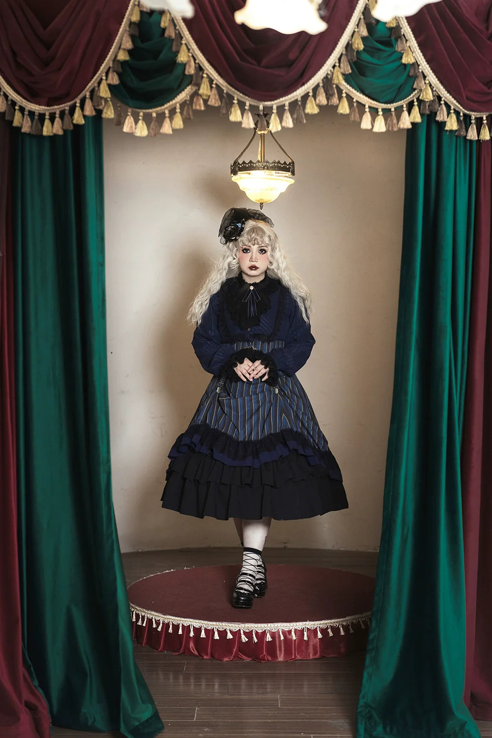 Miss Point - Custom-Made Lolita Elegant Stand Collar Lolita Shirt