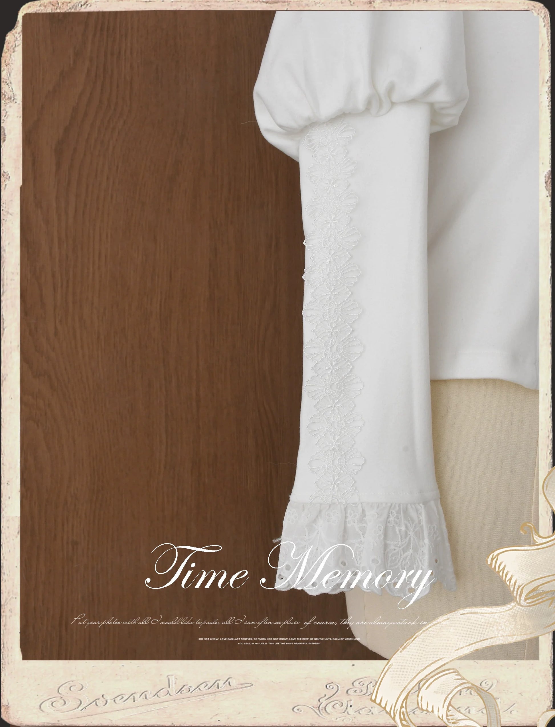 Time Memory - Cozy and Warm - Elegant Lolita Shirt Slimming Mutton Sleeves Blouse