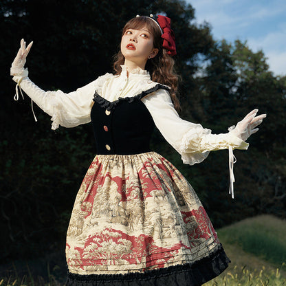 Magic Tea Party - Winter Hunting Period - Classsic Lolita JSK