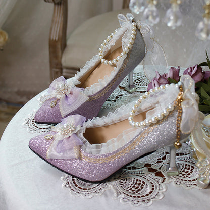One Night - Wedding Lolita High Heels Shoes