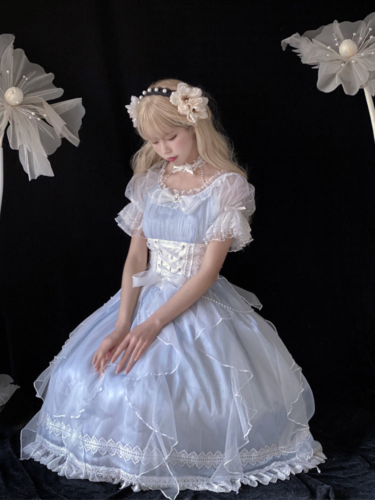 Your Princess - Mermaid Princess - Lolita Short Sleeve OP Dress