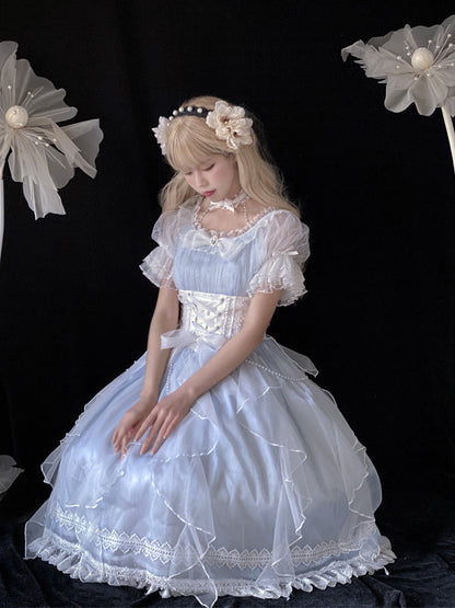 Your Princess - Mermaid Princess - Lolita Short Sleeve OP Dress