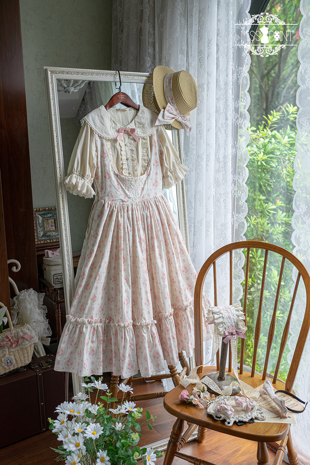 Miss Point - Happy Summer - Elegant Lolita Floral JSK Dress