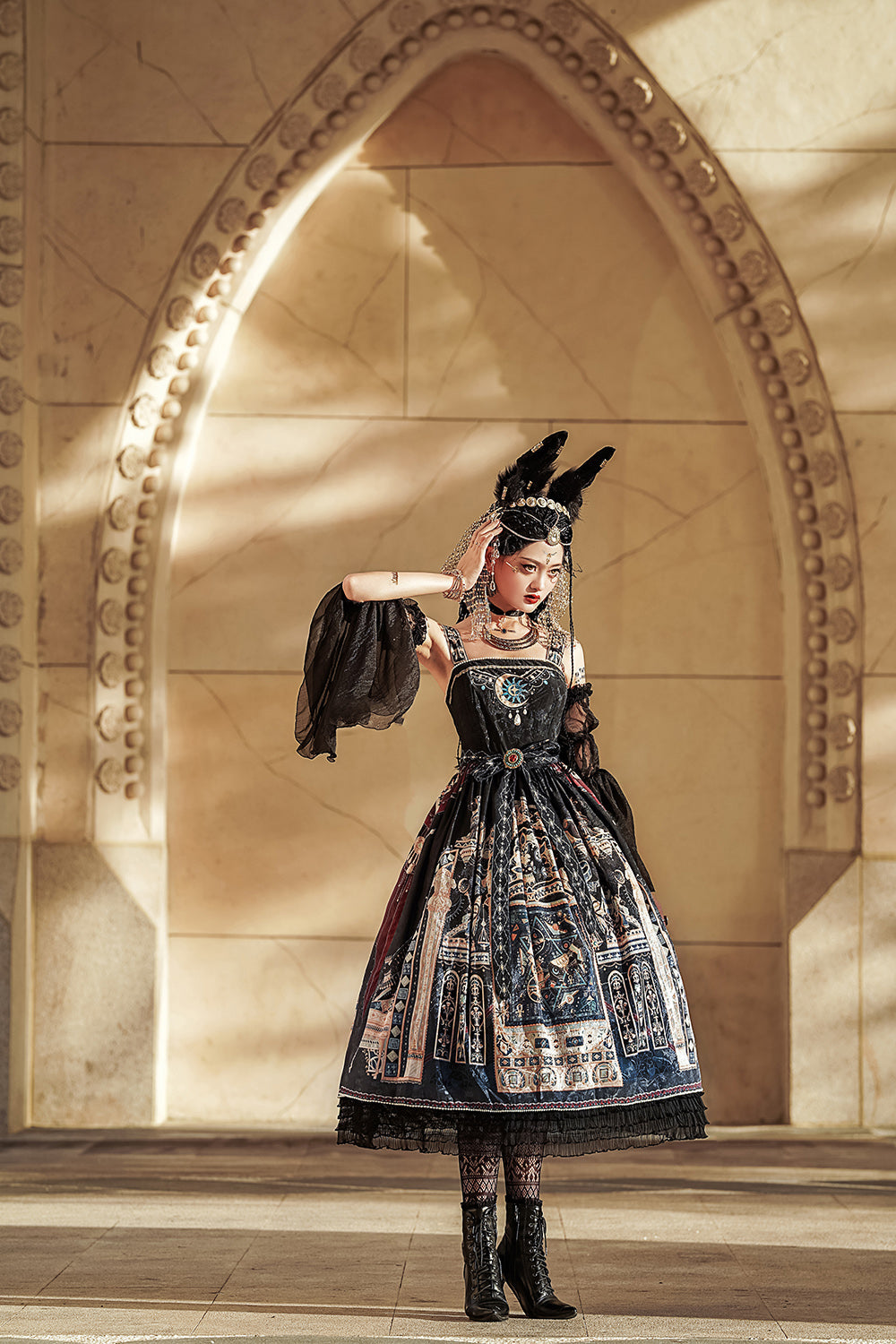 Miss point - Dusk Bester - Egyptian Casual Lolita JSK