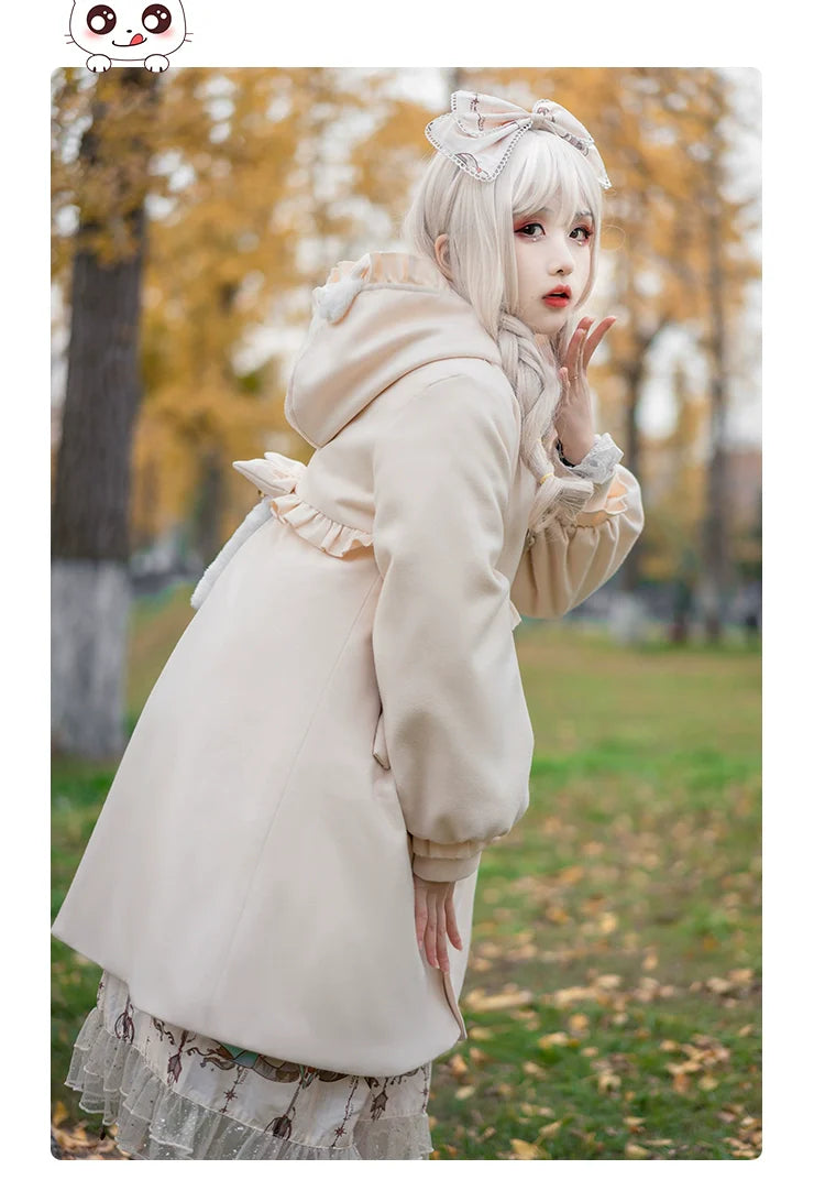 Fairy Cat - Sweet Lolita Coat Autumn and Winter Lolita Outwear