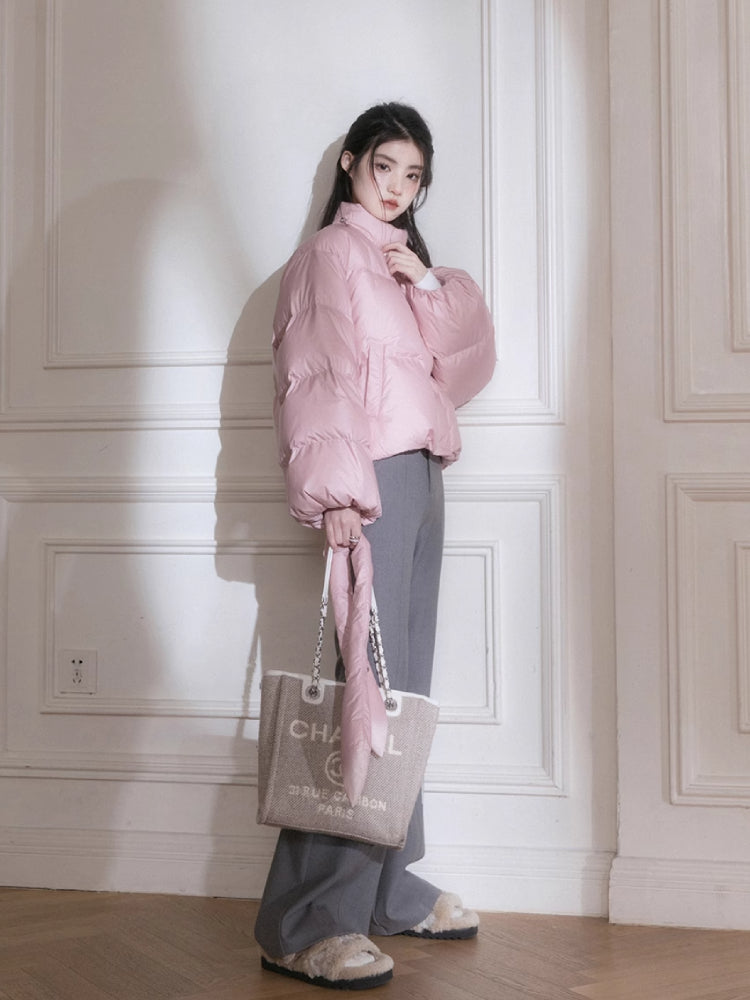 Handmade wool low waist pants【s0000005787】