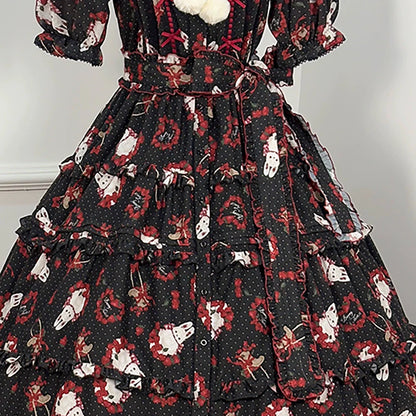 Miss Point - Forest Berry Bunny - Classic Lolita Accessory Cute Rabbit BNT KC and Brooch