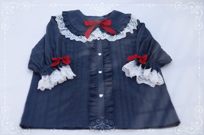 MIST - Sweet Lolita Golilla Short Sleeve Shirt