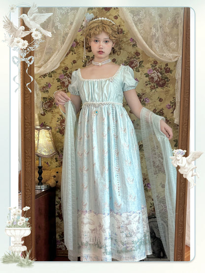 MeowMeow - Nayi Spring - Empire Waist Elegant Lolita OP Dress