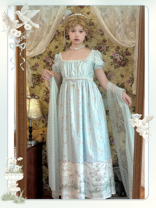 MeowMeow - Nayi Spring - Empire Waist Elegant Lolita OP Dress