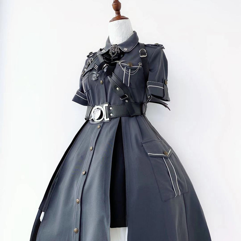 Your Highness - Evil Python 2.0 - Military Lolita Gothic OP Dress