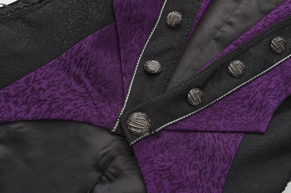 Immortal Thorn - Eternal Crimson Moon Forest - Ouji Lolita Tailcoat Jacket