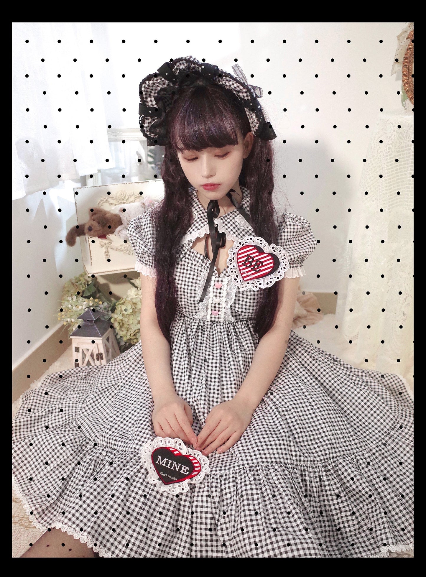 Fluff Mollie - Split Pea Breakfast - Kawaii Lolita Cotton JSK