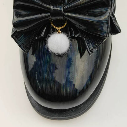 Fairy Godmother - Enthusiastic Ideation - Elegant Lolita Shoes Fleeced Short Martin Boots