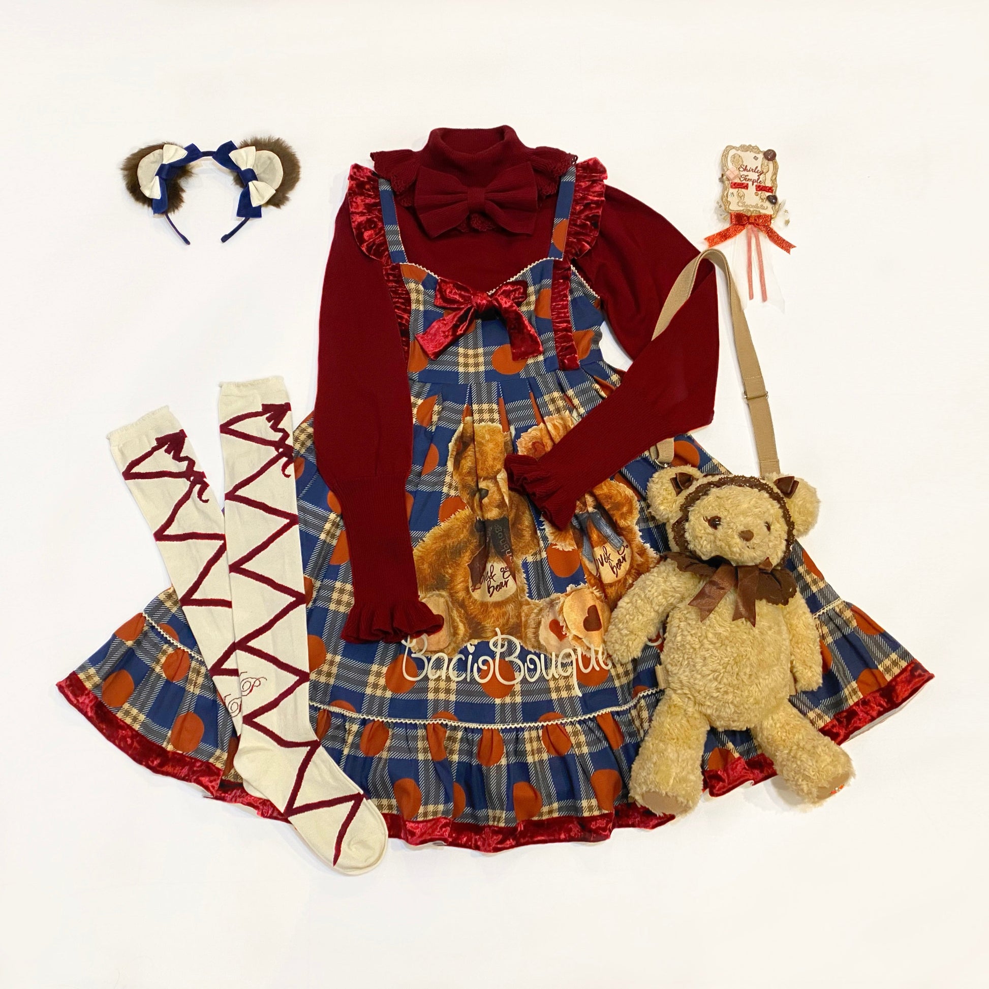 PPX STUDIO - Sweet Lolita Woolen Sweater Multicolors