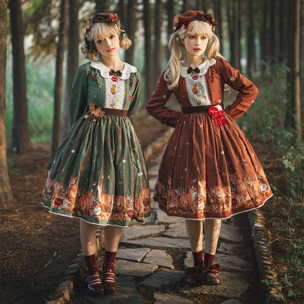 Miss Point - Chuby Box in the Forest - Elegant Lolita Necklace Brooch KC Beret Accessories