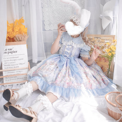 MIST - Sweet Lolita Golilla Short Sleeve Shirt