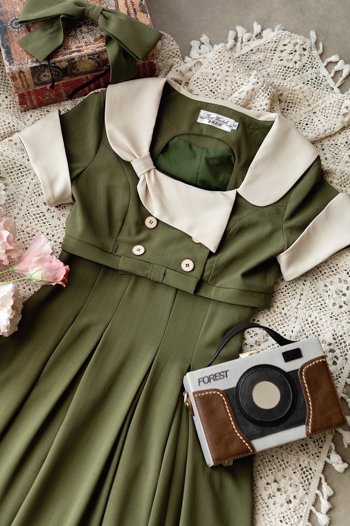 Forest Wardrobe - Waipowa Summer - Elegant and Vintage Lolita Dress