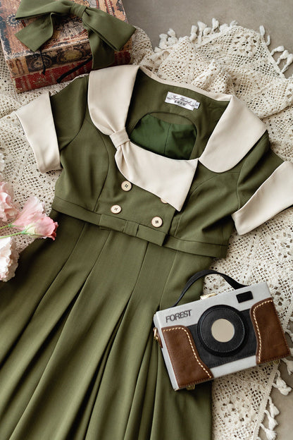 Forest Wardrobe - Waipowa Summer - Elegant and Vintage Lolita Dress