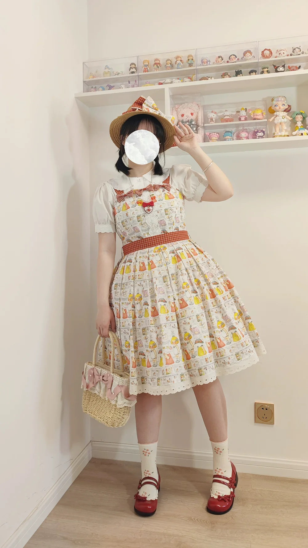 Miss Cube - Dress Up Dolls - Summer Kawaii Lolita JSK Dress Customized Size