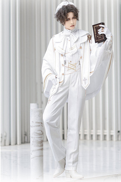 Forest Fluorescent Carps - Choir - Ouji Lolita Suits Multicolor