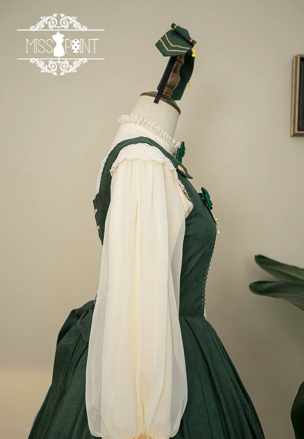 Miss Point - Customized Lolita Jumper Dress - Elegant College Lolita JSK