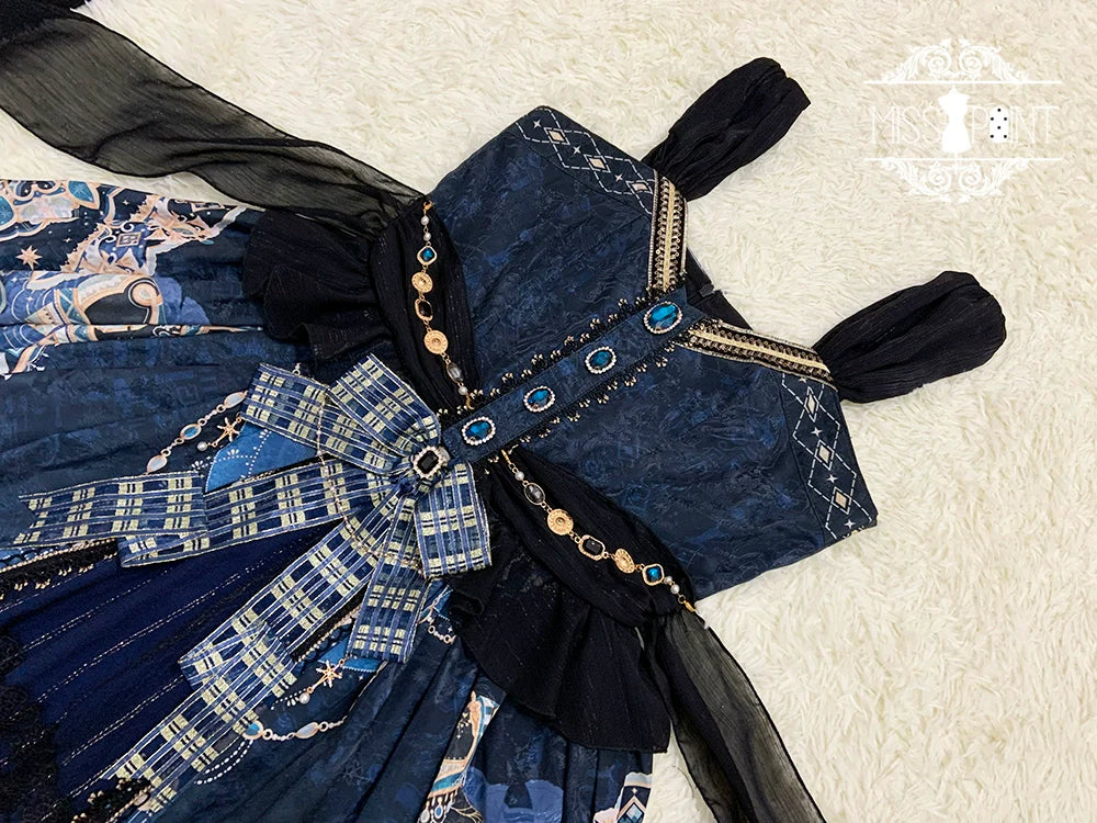 Miss Point - Dusk Best - Egyptian Lolita Dress Set Gorgeous JSK