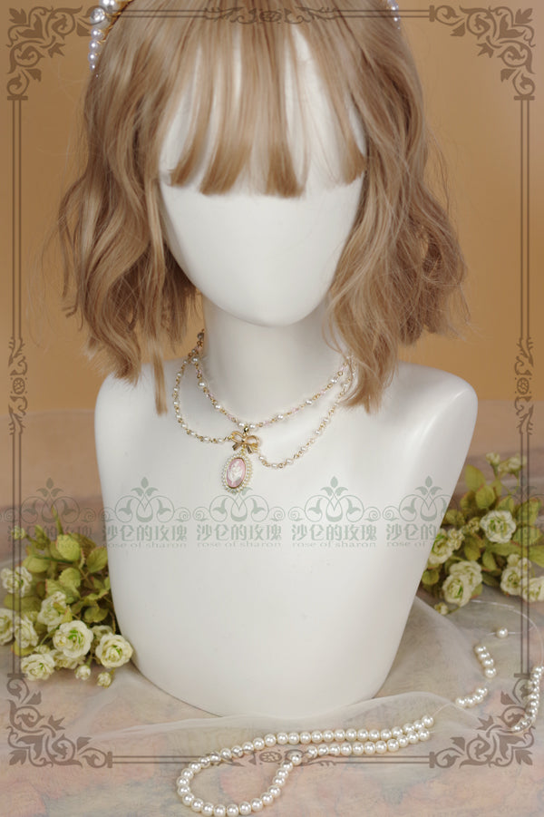 Rose of Sharon - Retro Lolita Necklace 4 Colors
