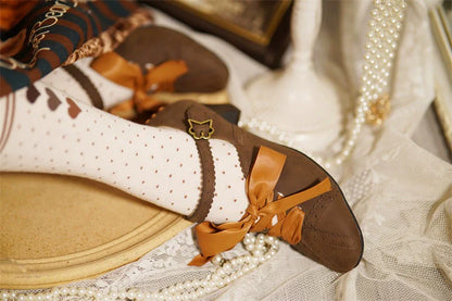 MR.Qiutian - Pictorial Girl - Han Lolita Shoes Retro Lolita Chinese Style Shoes