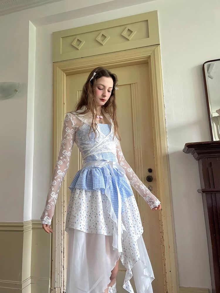 Angel suspender dress【s0000008727】