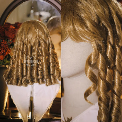 Mabuxi - Retro Lolita Wig Elegant Roman Curls Gorgeous Court Wigs