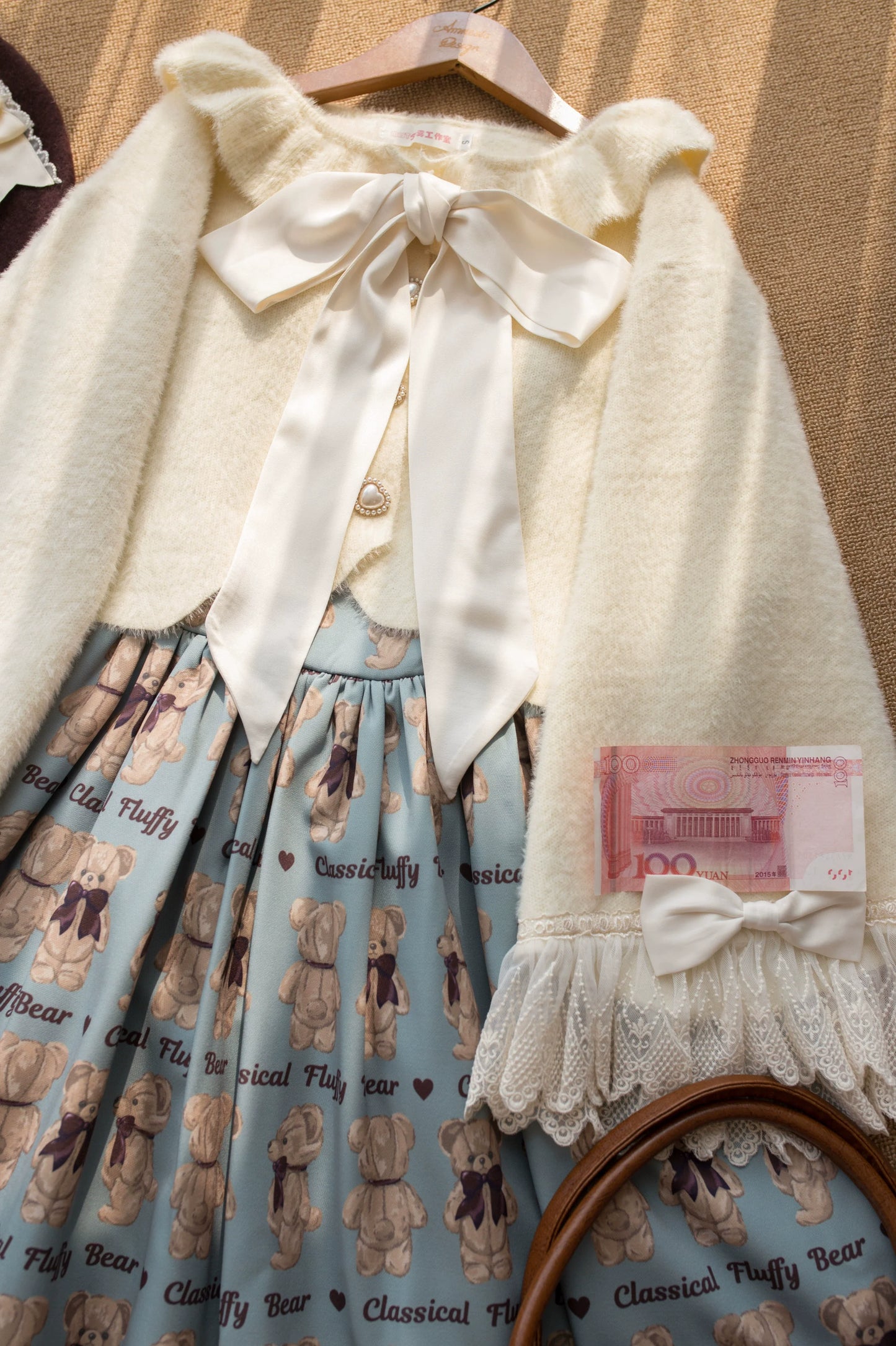 MIST - Qian's Letter - Sweet Lolita Sweater Winter Cardigan Coat