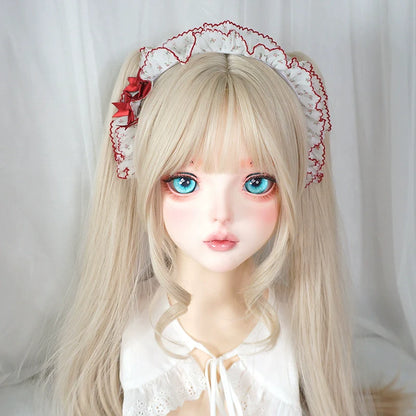 MaoJiang Handmade - Sweet Lolita Headdress Ruffled Design Lolita KC