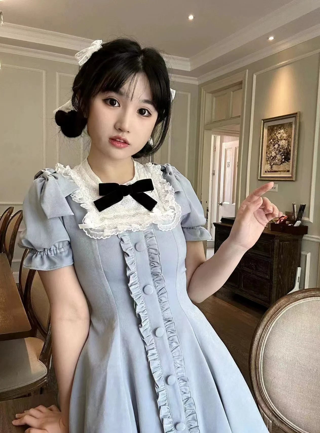 Sweet Wood - Plus Size Lolita OP Dress Summer Dress
